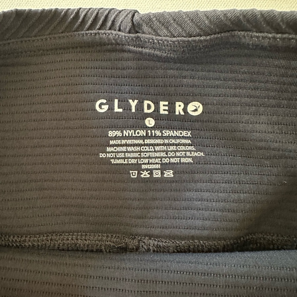 Glyder Blue High-Waisted Leggings - Picture 3 of 4